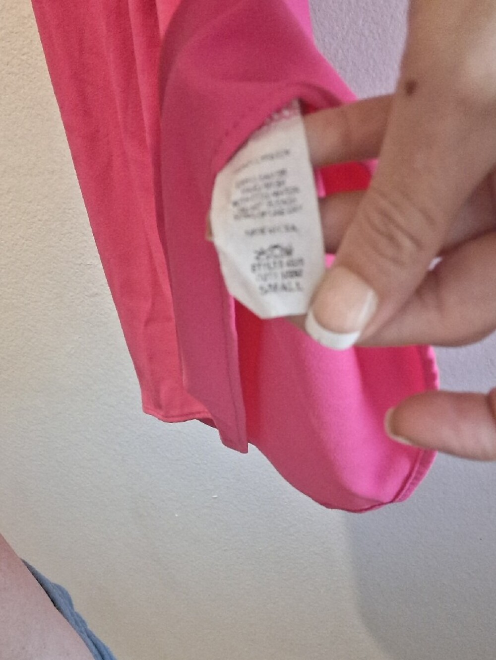 Pink Ruffle Sleeve - Entro - Picture 3 of 5